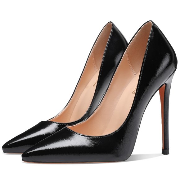 Petit Cadeau Leona - Classic and Sexy Slip on Pumps with 5" High Heels. NEW! - Picture 3 of 8